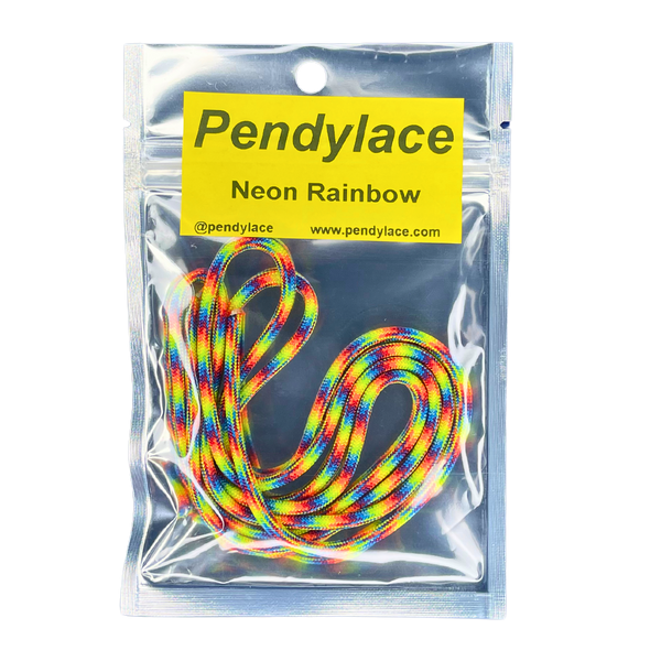 Neon Rainbow Pendylace